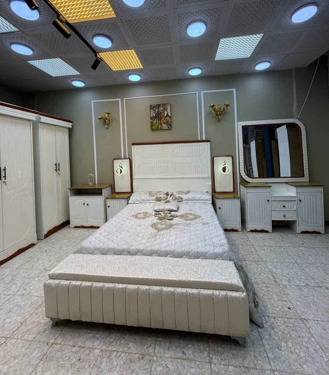 السعر // مليون و100 فقط 😍

🔅تفاصيل الغرفة المرمري  ....

 خارج ٤ملم ام دي اف 🔺
وداخل صاج ٣ملم 
صبغ حراري  درجة اولى 

عدد القطع  ٧ قطع 😍
🔺1 //جرباية  قياس  ١٦٠ × ٢٠٠ 
🔺//ميز جانبي ايسر قياس ٥٠
🔺2// وميز  جانبي  قياس ٥٠
🔺3// زاوية ارتفاع مترين عرض ٨٠
🔺4// وميز بلازمه  
🔺5//وميز مراية ارتفاع مترين عرض ١٢٠
🔺6// وكنتور ٦ باب  ارتفاع مترين و١٥ طول ٣ متر و١٥ بغداد, العراق


**إذا كنت صاحب هذا الإعلان وتريد حذفه لأي سبب، رجاءا أرسل رسالة إلى الدعم الفني**