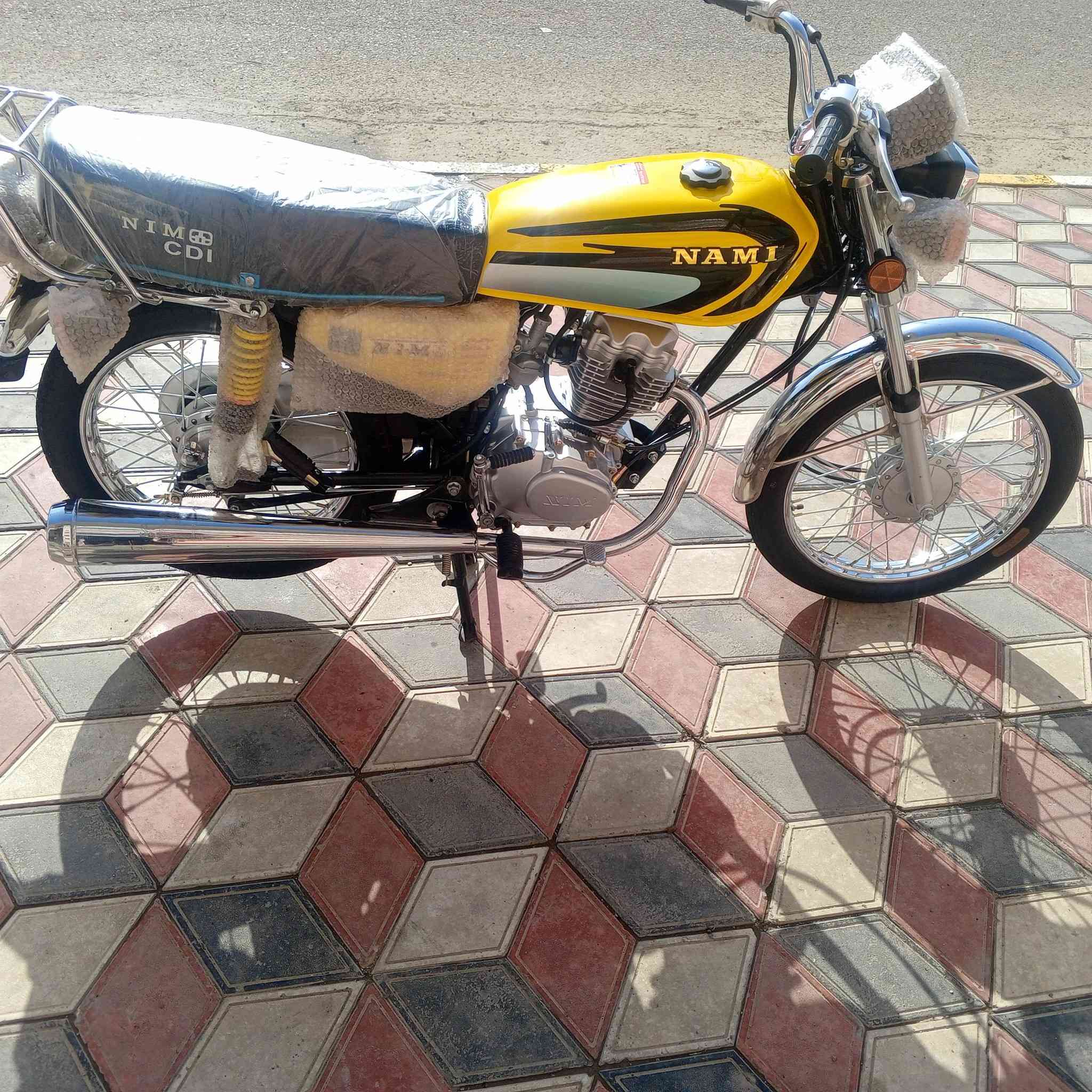 دراجه نامه موديل 2027البيع
سعر 750بيهه مجال شراي اتصل او دلل 
***********
