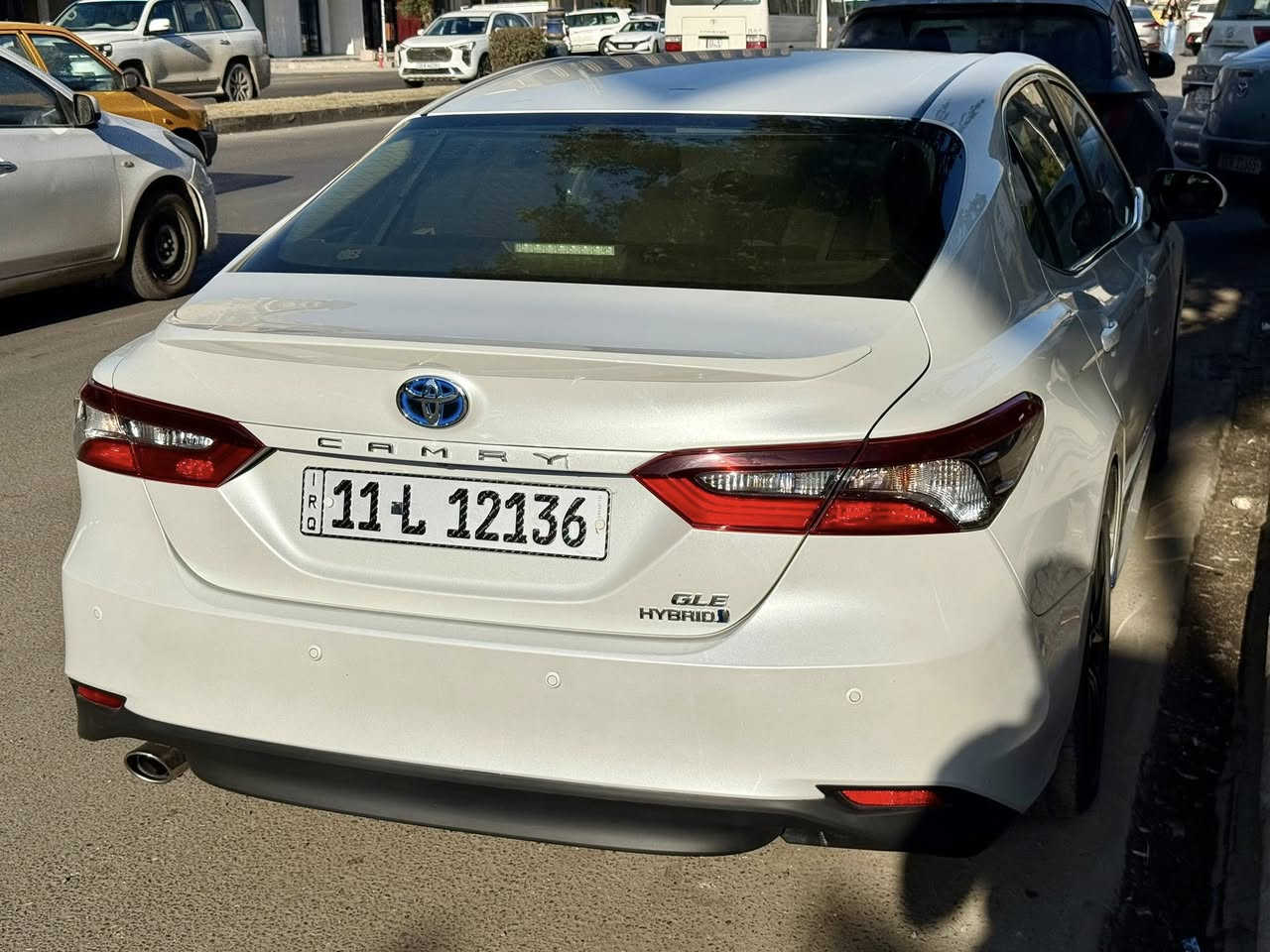 السلام عليكم
كامري موديل ٢٠٢٤ ( GLE-هايبرد )وكالة عبد اللطيف ماشية 25 الف كيلو 
فول مواصفات شاحنه وايرلس . برده كهرباء . سلايد
مكفوله كفاله عامه. رقمها هم حلو
من اشتريتها لحد الان ما دايرلها بانزين عادي فقط محسن  
السعر 25500$
السياره موجوده بالسعدون الصبح والعصر بزيونه 
للأستفسار ***********

