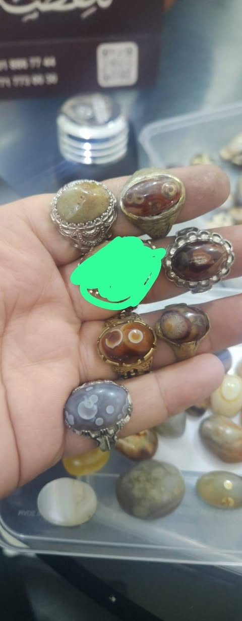 السلام عليكم محابس نحاس كل محبس احجار طبيعيه سليماني دوادي يماني السعر القطع6الف وذ شلع على 5الف القطع موجود توصيل كل المحافظات تواصل خاص او واتساب ***********
