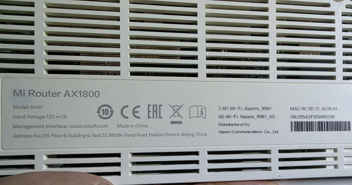 رواتر عدد ٢ شاومي مستخدم+ هواوي جديد بلكارتون اصلي يدعم شبكتين 5 جي  جودة بدون تقطع  السعر 90 الف شامل القطعتين
السعر راوتر هواوي 50 ألف
السعر راوتر شاومي 40 ألف
مكاني بغداد البلديات


**إذا كنت صاحب هذا الإعلان وتريد حذفه لأي سبب، رجاءا أرسل رسالة إلى الدعم الفني**