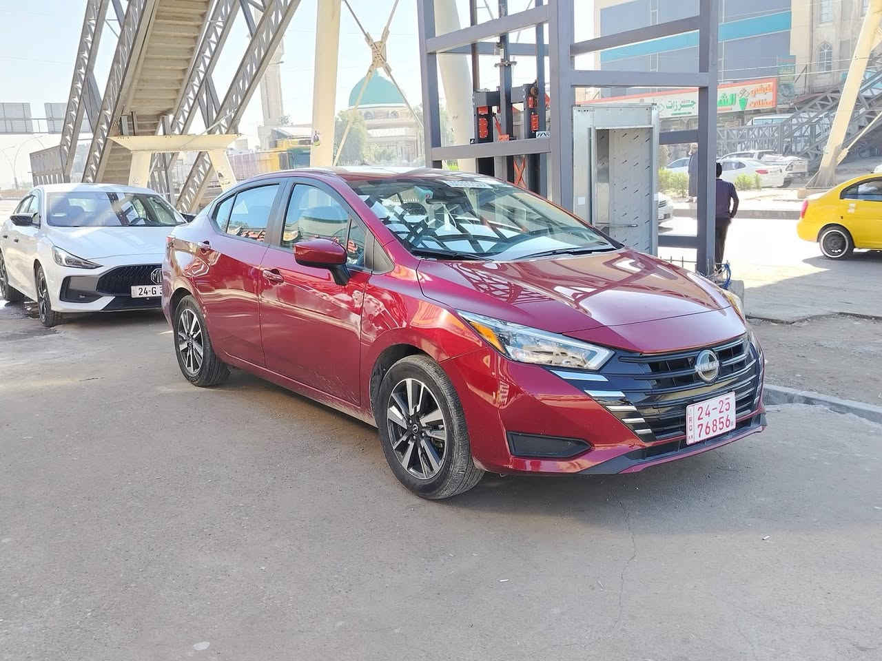 نيسان فيرسه ٢٠٢٥ 🇺🇸
دخول جديد تترقم إقليم 🚦
ماشيه26 الف ميل 🆕
مواصفات SV بصمه حساسات جانبيه رادار امامي وخلفي ويل كب شحن واير ليس يوسبي امامي يوسبي خلفي 👍
بدون صبغ بدون داخل بيها ملاحضه بارد جو قبغ البانزين شبر فقط 👋
السعر 120 وبيها مجال بسيط،💵

قفل ماكو بالتلفون تعال شوف واقتنع.
***********
