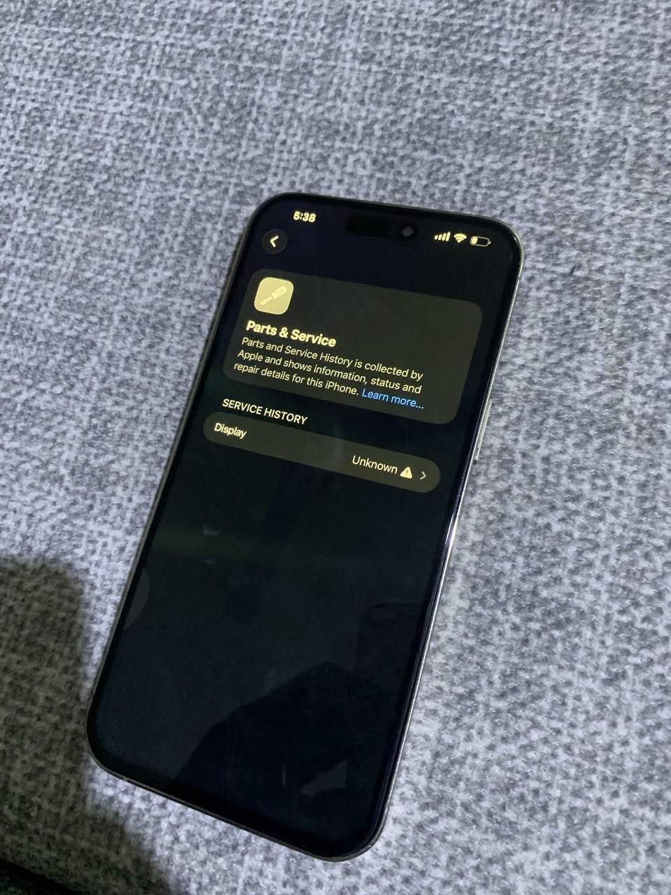 السلام عليكم
آيفون ١٤ برو ماكس 

مبدل شاشة نوعية جيدة ضمان بصمة وجه ٣ خيارات 

ذاكرة ٢٥٦ غيغا بايت 

شريحتين 

بدون ملحقات فقط شاحن اصلي 

الجهاز مكفول 

السعر ٧٢٥ الف  وبيه مجال 

المكان ناصرية مركز 

*********** 

متوفر واتساب
