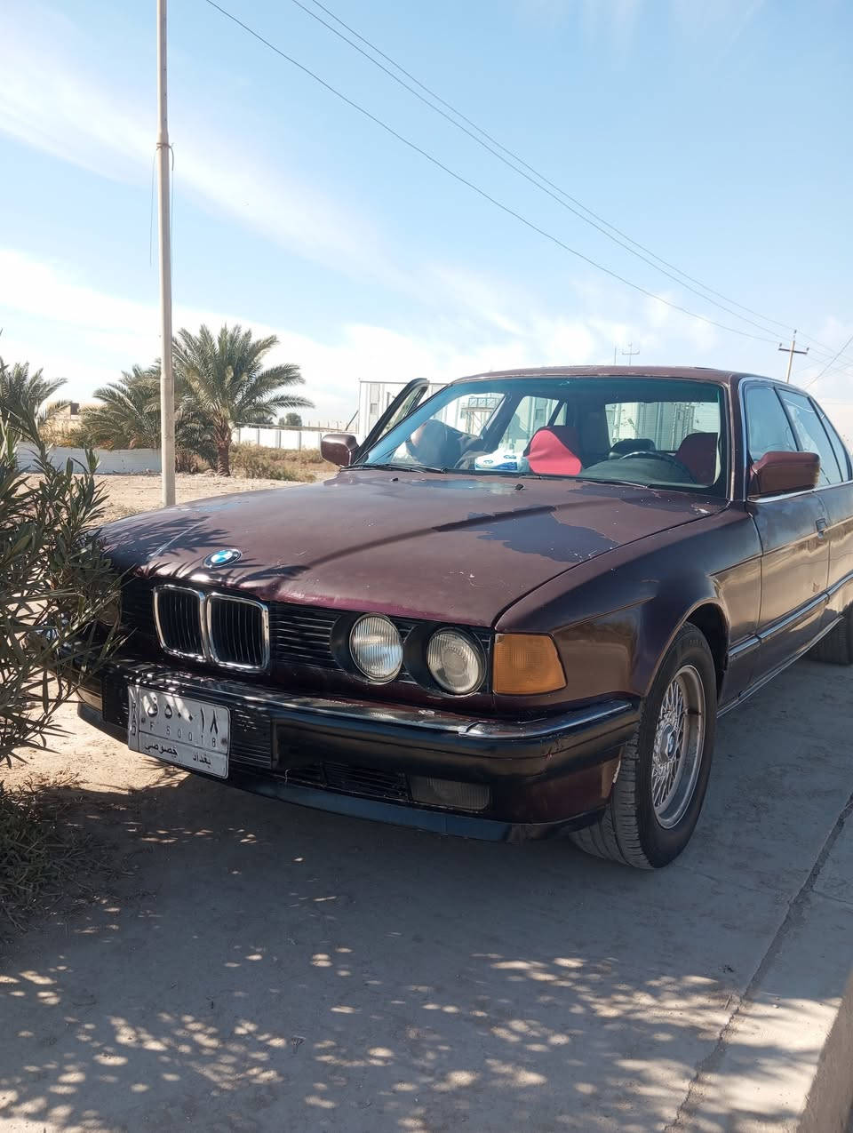 اسلام عليكم بي ام سياره جاهزه من كلشي كير مكينه اكسن حداديه كله مكفول سياره خير من الله سياره حائز ثالث رقم راعيهه ضيعته مكاني ناصرية الشراي ينتصل وبخدمته السعر. 26  وبيها مجال للشراي ‏‪*********** ;‬‏.
