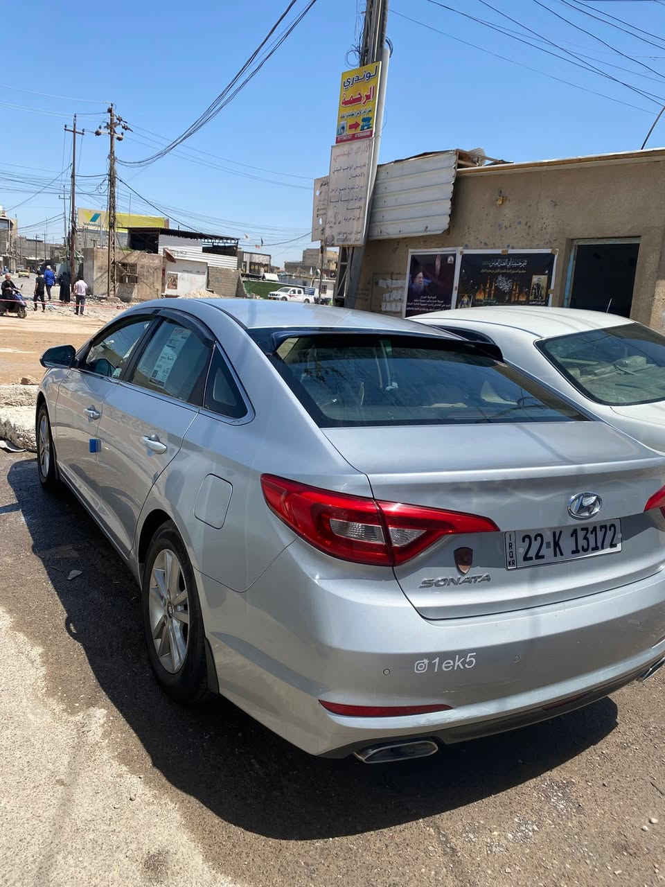 سلام عليكم  
سوناتا خليجي
2018شكل 17
 رقم اربيل باسمي سنويه31
مكينه 2400 دوش 
تبريد تخم تاير حداديه 
ماشيه 123/
مواصفات عاديه 
سعر 150 
جاملق خلفي صبغ الأيمن 
وبارد بل بنيد بيها  وخسفه زغيره بجاملق الامامي 

***********
