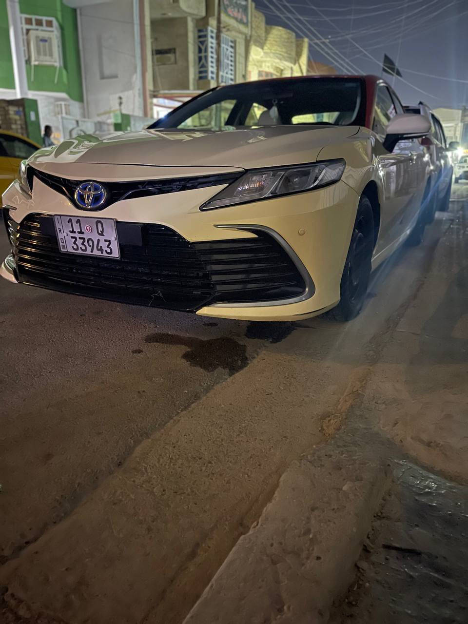 السلام عليكم للبيع
كامري هايبرد تكسي دبي 
موديل 2023اصل 
ماشيه 85 كيلو 
كير مكينه بطاريات خير من الله 
صدر امامي خلفي جديد 
بيها جاملغ وبنيد صبغ 
السعر 160وبيها مجال 
رقم بغداد الدولي بسمي شخصيا
مكان السياره بغداد الشعب 
للاستفسار الاتصال 
***********
