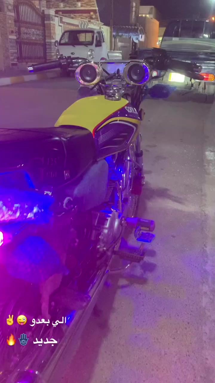 السلام عليكم دراجة تايكر للبيع 5 نمر أو مراوس الدراجة نضيفة أوراق كاملة مكاني الدجيل حي الجمعية هأ***********
