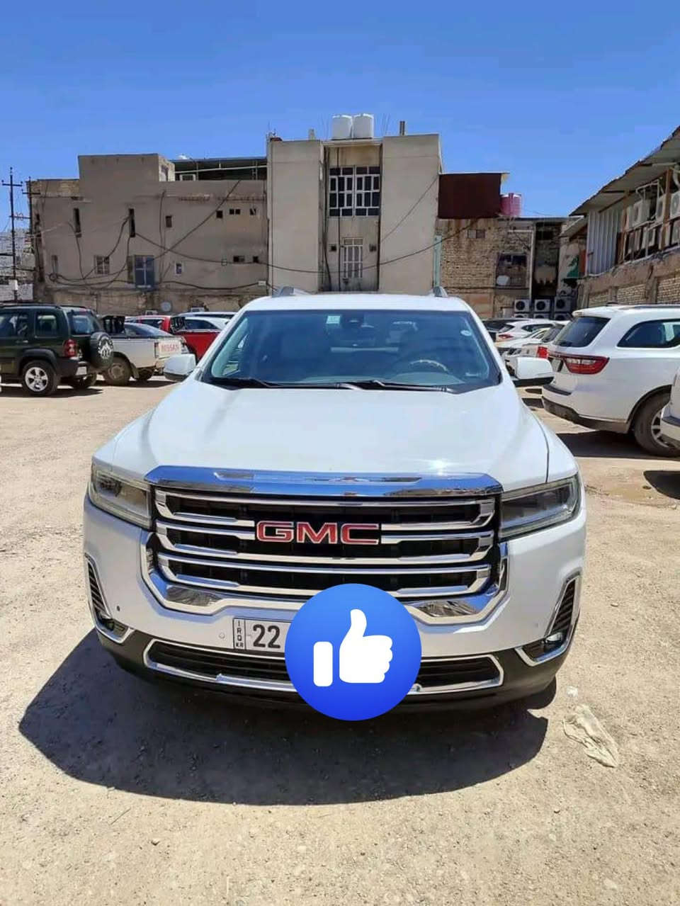 جمسي اكاديا ٢٠٢١
SLT
رقم اربيل 
حادث بسيط 
السعر ٢٣٥
ت
‭٠٧٧٠ ٨٩٩ ٠٥١١‬
