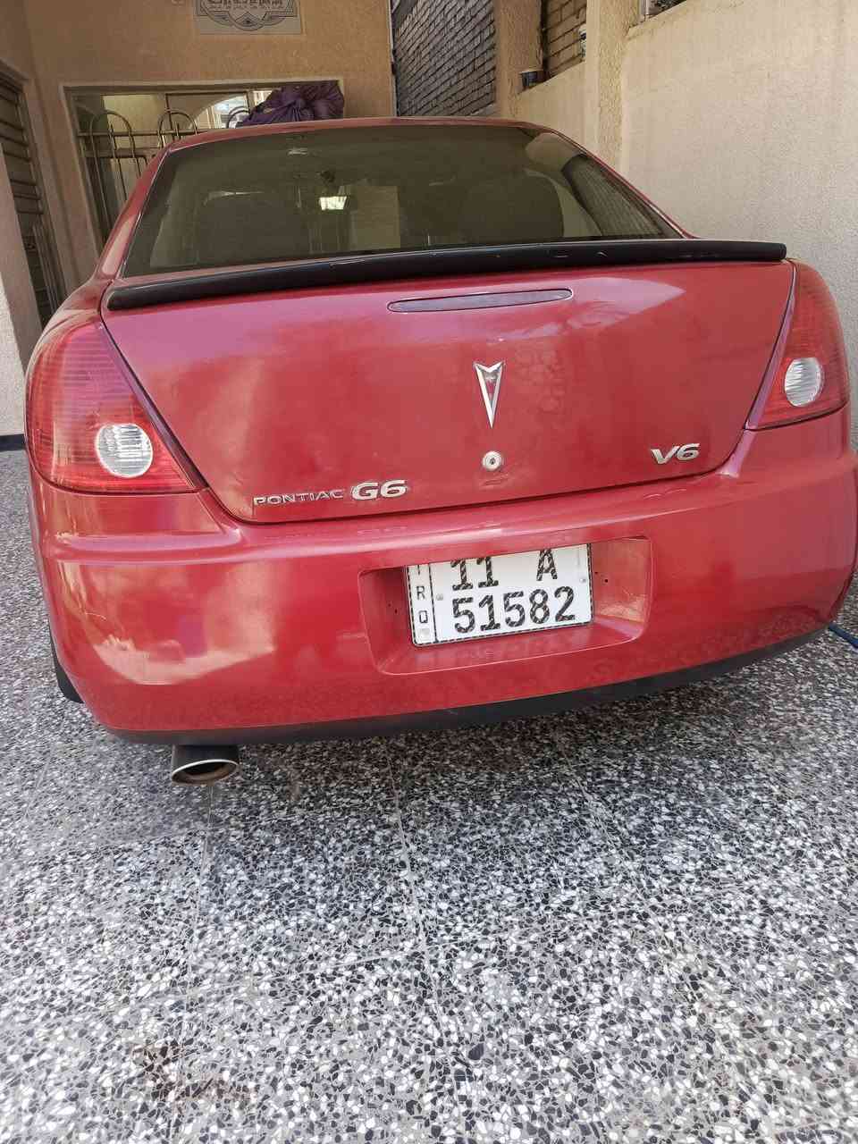 سلام عليكم بونتياك G6 موديل 2007 رقم بغداد انكليزي تحويل مباشر سيارة محرك كير حدادية جاهزة نقص بس تبريد محرك 6 السعر 55 وترهم قسط مكاني بغداد ***********
