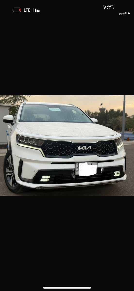 السلام عليكم
كيا سورنتو 2022 خليجي ( الزيرو )
استلام الشركه الدوليه بعدهه بل ضمان ماشيه 10 الاف عل شرط بعدهه بنايلون الشركه وبفايلون الشركه زيرو المواصفات فول عده بنرامه ( السياره عل شرط مكفوله من جكت الابره) 
داخل كريمي 
دبل كشن كهرباء 
كير ماوس 
سايد بريك بصمه 
فول تحكم استيرن 
شاحن واير ليس 
شفتات كير بل استيرن 
لايت عدسات 
بكلايت لد 
دواخل نشره 
ويل 19 
محرك 6 سلندر 
7 راكب 
3 قطع تبريد 
بصمه تشغيل 
تشغيل عن بعد 
حساس امامي خلفي 
شاشه اصليه
جي بي اس بلادي 
مكان السياره بغداد 
رقم بغداد دولي بسمي هزه وسنويه جديده
رقمي ***********
