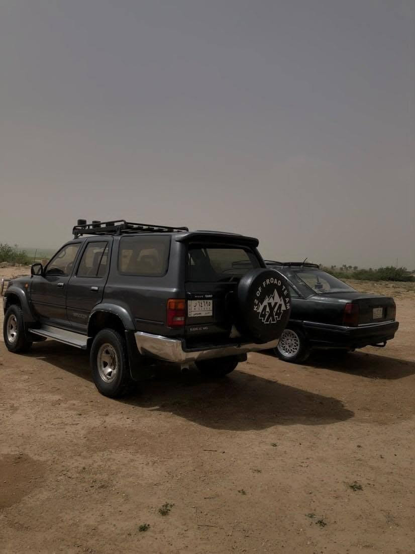 السلام عليكم
تيوتا سورفه موديل 96 
محرك وكير زينات بس صوت بل محرك 
لو يطقات لو رنكَات 
***********
موجود واتساب وخط  
بيع او مراوس .
