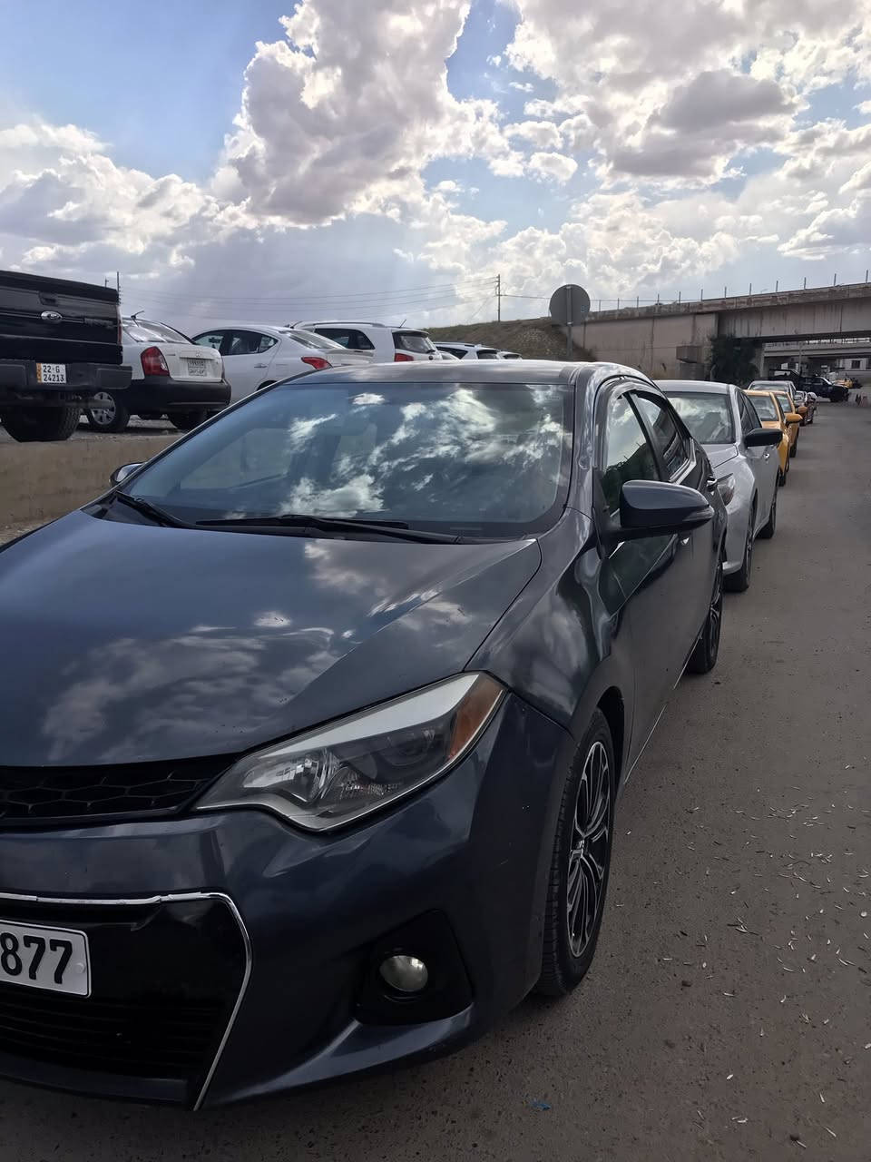 كورلا 2016. S ضرر جامرلغ سايق تعديل فقط                     رقم سليمانيه سنويه لل28 بطاقه بانزين بيه كير محرك شرط مامفتوح   4 تايرات جدد  باقي التفاصيل داخل المنشور  
مكان السياره كركوك 
***********
