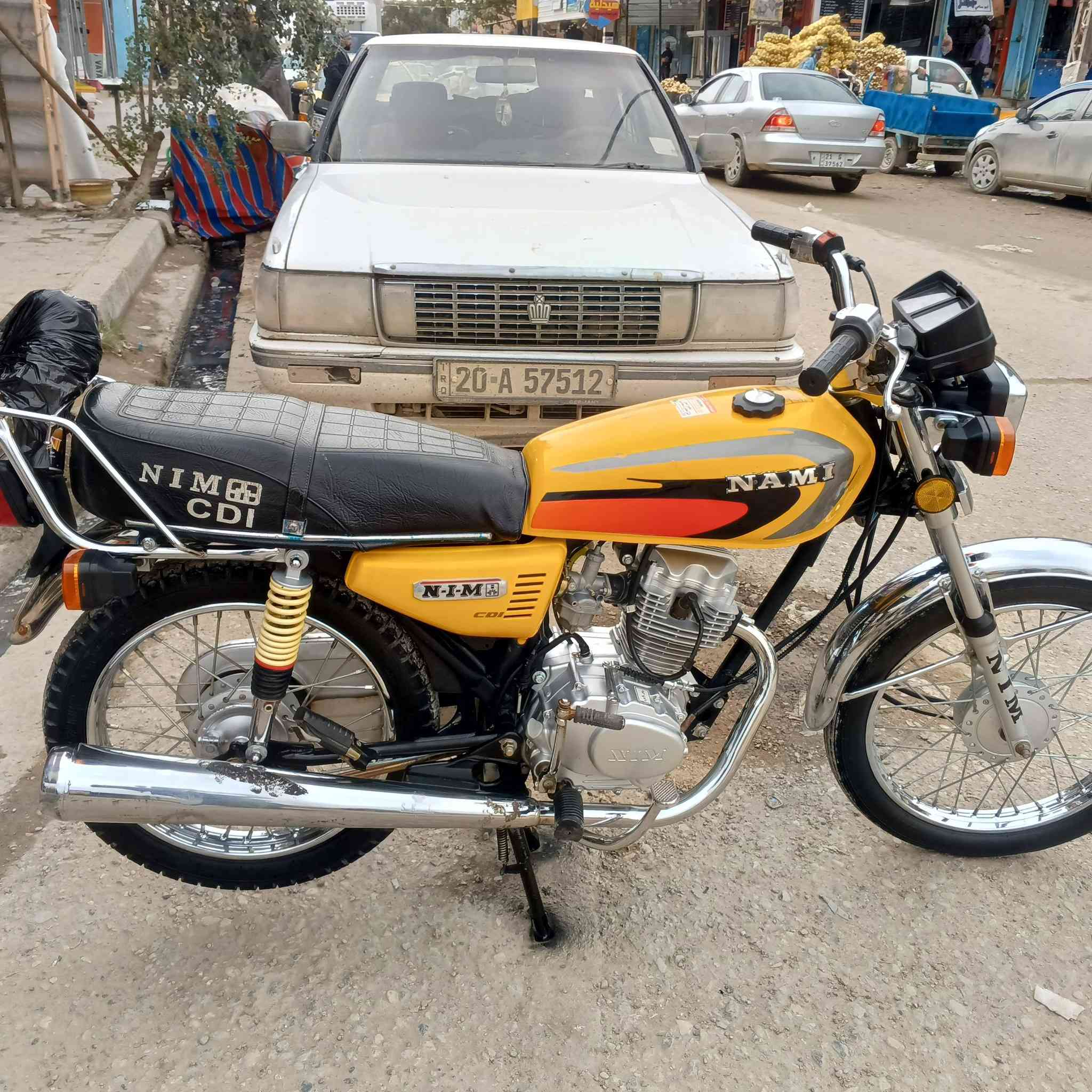 دراجه للبيع
سلام عليكم دراجه نامه شبه اصلي موديل ٢٣ طالعه ب٢٤ أوراق أصولي مكفولة كفاله عامه مكاني شطره سعر ٩٠٠ وبيها مجال ***********
