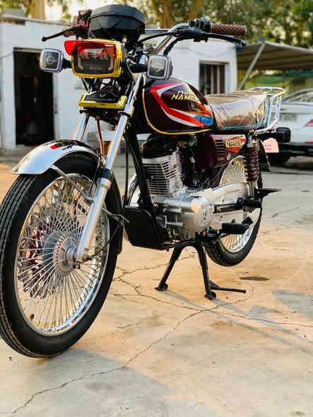 ماطور نامي برو للبيع اي عيب مابي دراجه جديده موديل 25 كول عيب مابي سعر 725 بي مجال اي استفسار اتصل على رقم *********** مكان خانقين
