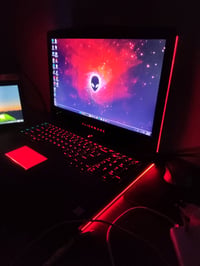 لابتوب Alienware نظافة 99%  حته لاصق الشركة ما شايله   مواصفات   Coe i...