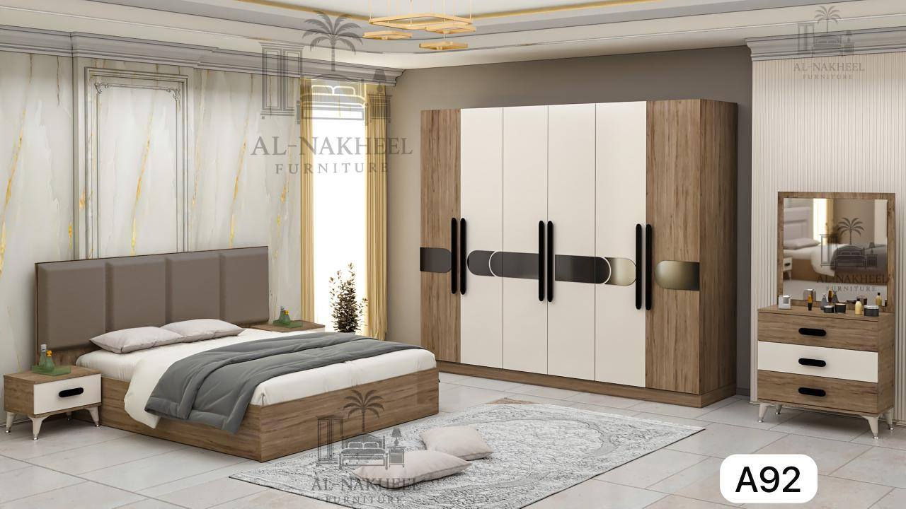 عرض خاص الفتره محدوده
غرف نوم تركي المنشأ بتصميم راقي
متكون من خمس قطع
وغرف نوم شبابي متكون من خمس قطع 
بسعر 625 فقط شامل الشد والنقل
***********
***********
العنوان تكريت شارع الزهور مقابل شركه الهمام معرض السند
