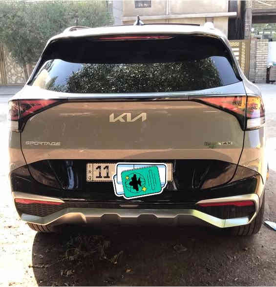 السلام عليكم
كيا سبورتج ٢٠٢٤ فول أبرستيج 
وآرد أمريكي گلين ( ماشية ٢٣mi )
بدون دواخل ، بدون أيرباكات
محرك 2500 رقم بغداد
أللون سمنتي ، بصمة تشغيل
فتحة سقف ، بصمة أبواب 
رآدارآت ، حساسات أمامية و خلفية 
خمس كامرات ، كشنات جلد , كشنات  كهرباء ،لد نهاري ، لد خلفي ، مثبت سرعه 
تدفئه و تبريد كشنات ، مانع انزلاق 
سيستم  سماعت harman 
تحديد مسار ، هاند بريك دكمه
دشبول دجتل شاشة كبيره ، دفع رباعي
حساس أطارات ، صندوق كهربائي ،  
السعر ٢٤٠ وبيها مجال ( *********** )
