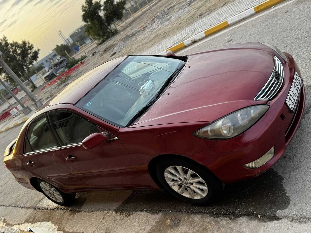 كامري 2006 وارد امريكي بيها 3 قطع مبدل قبق جنطه وبنيد وجاملغ ايسر  من امريكا 
مصبوغه عام اثر جراد 
مكينه 2400 -4سلندر 
ماشيه 164 حقيقي 
مكينه كفاله تراي وين ميعجبك 
رقم انكليزي مميز تحويل ثاني يوم 
تخم تاير جديد 
شاشه تاب 
مثبت سرعه 
كهربائيات شغاله 
سعر 88 وبيها مجال 
مكاني كوت حي الحكيم 
***********
