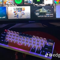 كيبورد ميكانيكي • ار جي بي • سويتش ازرق