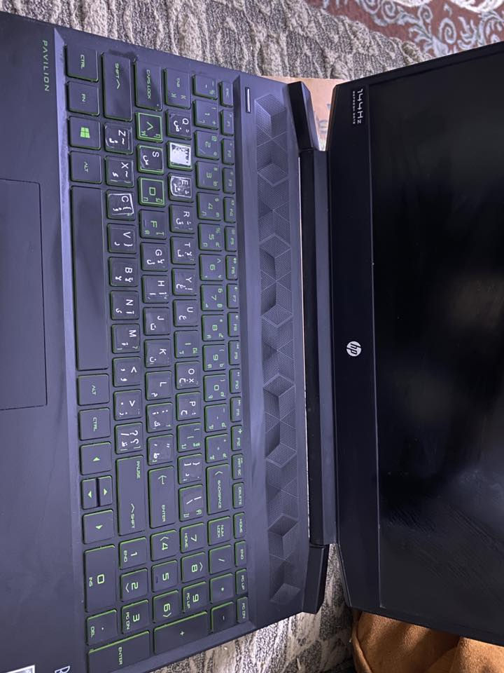 السلام عليكم 
لابتوب hp pavilion d15
GTX1650
R5 5600h
Ram16
Hhd 1tb
Ssd256
144hz 
يشغل كل شي وكل الالعاب 
سعر 600 وبي مجال للشراي
بغداد الغزالية
ابو 450 لتوصل
***********
