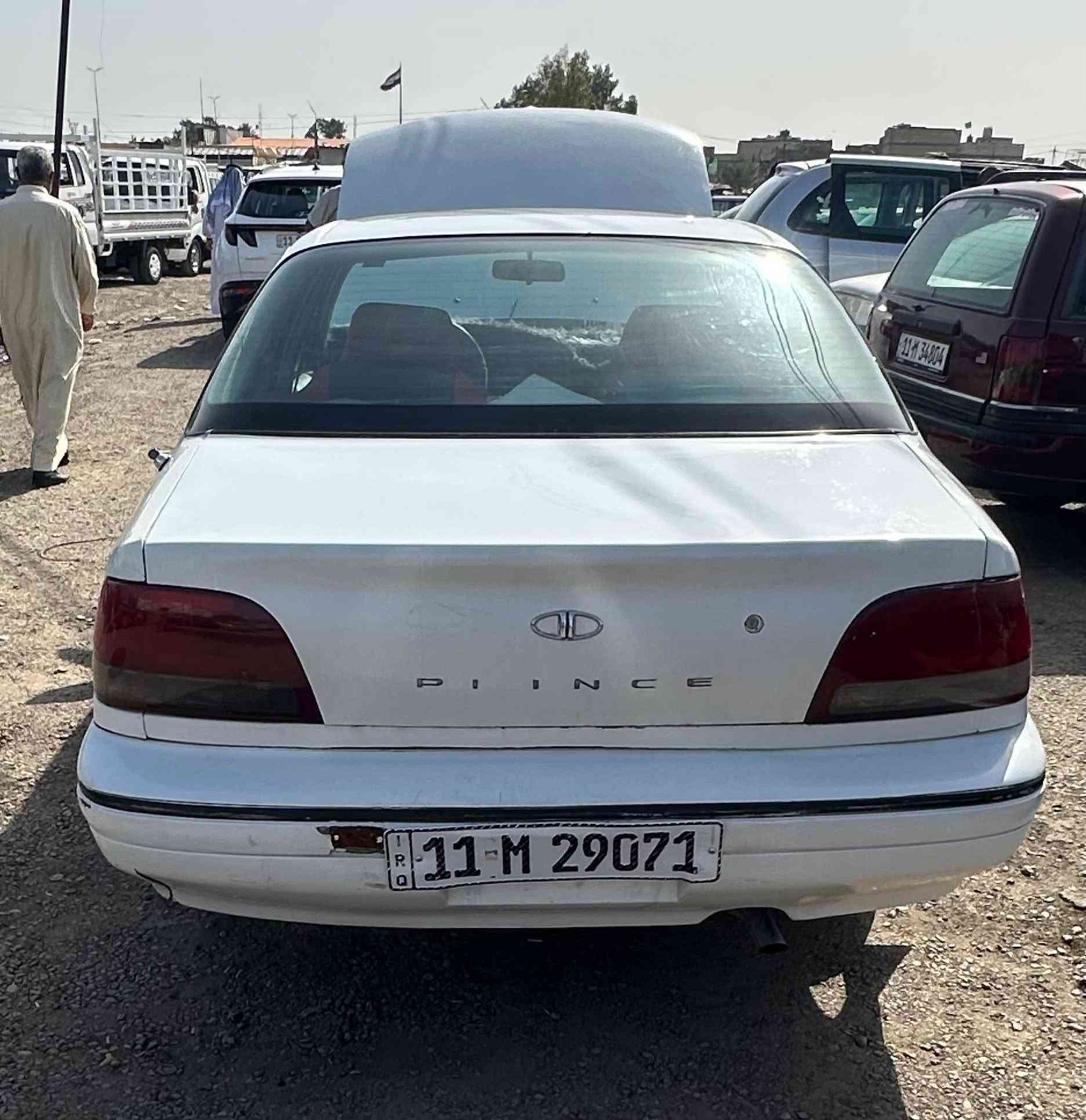 السلام عليكم دايو برنس موديل 1996 كير ومحرك خير من الله تبريد شغال تحويل ثاني يوم السعر 35 او مراوس حسب القناعه مكاني بغداد مدينه الصدر ***********
