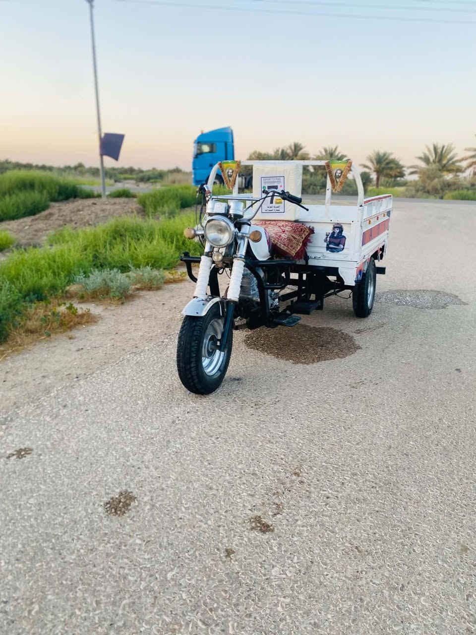السلام عليكم ستوتة دايون للبيع موديل 14 بدون اوراق شاصي وركبة كفالة محرك نضيف تخم تاير جديد اكسن صقر جديد السعر 600 وبيه مجال العنوان بابل الحمزه الغربي للستفسار ***********
