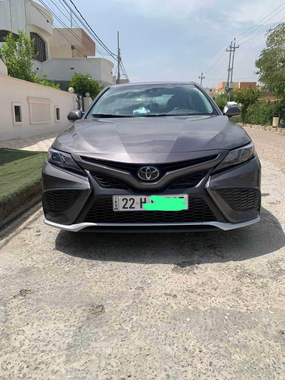 � كامري 2023 للبيع
✅ العداد 61 ألف ميل
✅ ثلاث قطع صبغ
✅ بجم كبس
💰 السعر:177 وبيه مجال 
مكان سياره كركوك 
***********
