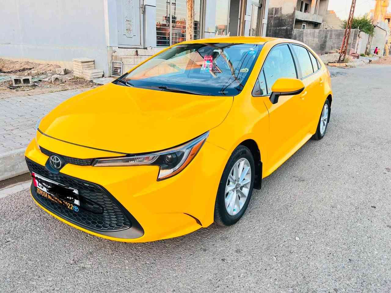 كورلا موديل 22 محسن بصمه 
داخل لونين 
ماشيه 60 حقيقي 
منضومة غاز 
كوبون بانزين 
ويل كروم بلادي شركة 
بدون ايرباك بدون دواخل 
راس البونيد ضرر شبر 
لاستفسار ع رقم *********** كركوك, العراق
