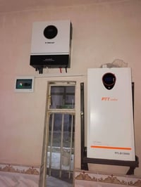 قرية شميط • انفرتر ١١ كيلوواط • بطارية ١٥ كيلوواط