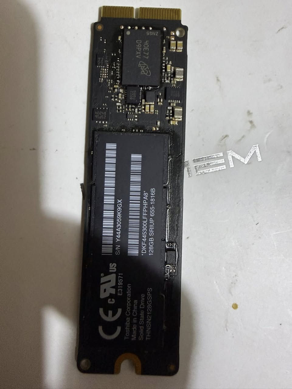 هارد ام 2 ssd للماك بوك 2015 حجم 128 اصلي شالعة من لابتوب شغال  السعر 25 الف مكاني النجف يوجد توصيل


**إذا كنت صاحب هذا الإعلان وتريد حذفه لأي سبب، رجاءا أرسل رسالة إلى الدعم الفني**