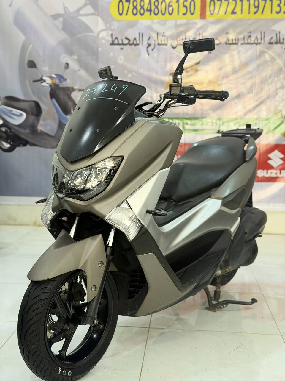 #ان_ماكس_ياباني_اصلي
مزاد اليابان كفالة عامة 
يدات هيتر
محرك 125cc
استان صفح كهربائي 
الدراجة بحالة الوكالة 
#البيع بالنقد والأقساط مصرف الرافدين فقط
العنوان كربلاء المقدسة حي العباس مقابل مولدة صدام 
‏بإدارة مصطفى السعدي 
 واتساب ***********
 واتساب***********
اتصل وبيك خير وتدلل￼
