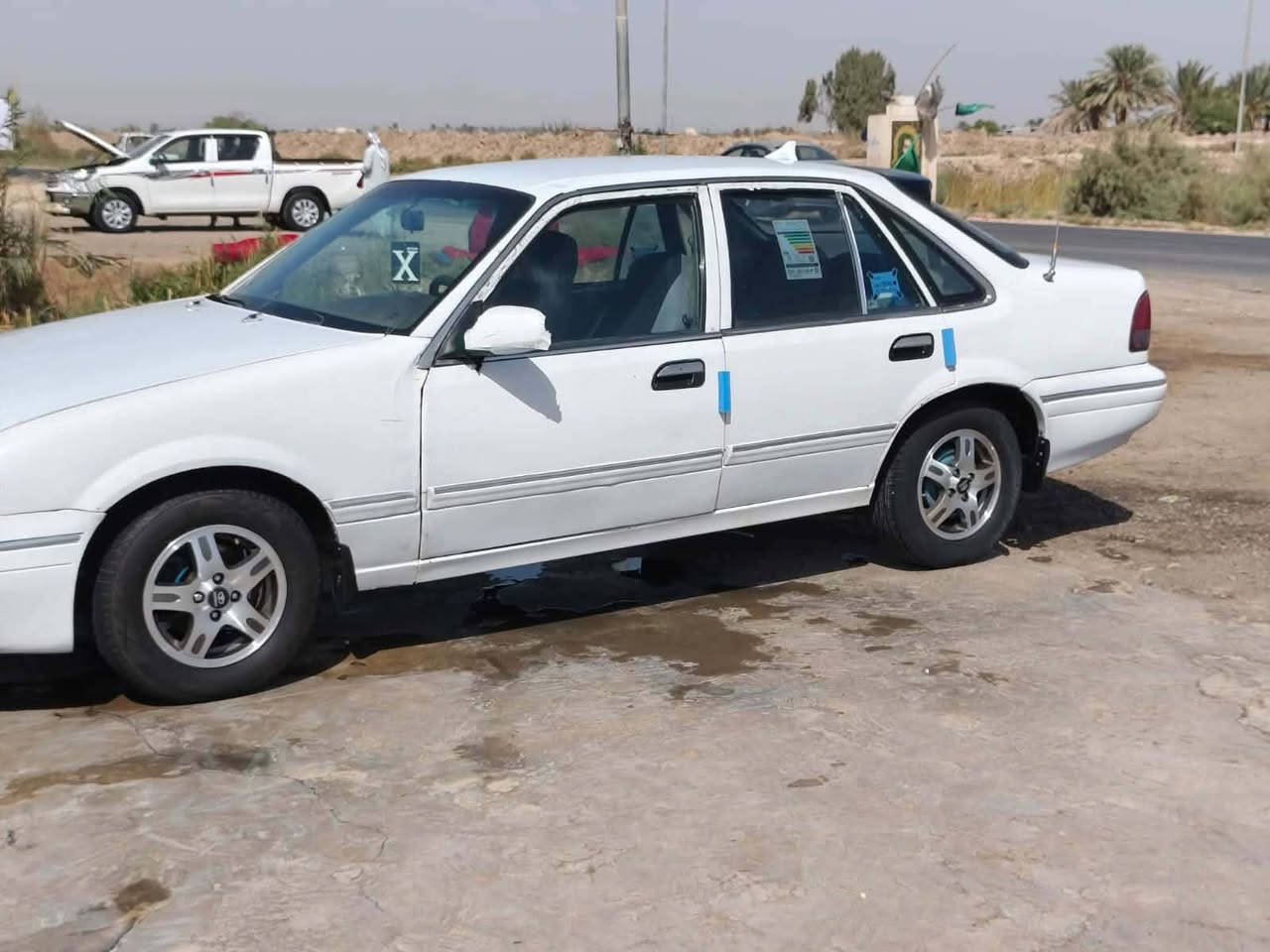 السلام عليكم برنس فراشه لبيع
سياره نضيفه كلش محرك كير 
تبريد عوزه غاز ربع بواب تفتح تقفل 
جام كله كهربائي 
مسجل جديد دوشمه جديده 
تخم تاير باتري جديد مشط جديد. شاده ع يدي 
بلاكات جدد قبل يومين شديت بخاخات جدد 
كهربايات كله شغال 
هواي تفاصيل شوف وتفحص 
سياره بسمي تحويل مباشر
سنويه 27
مكان واسط زبيديه 
سعر40بيه مجال
***********
