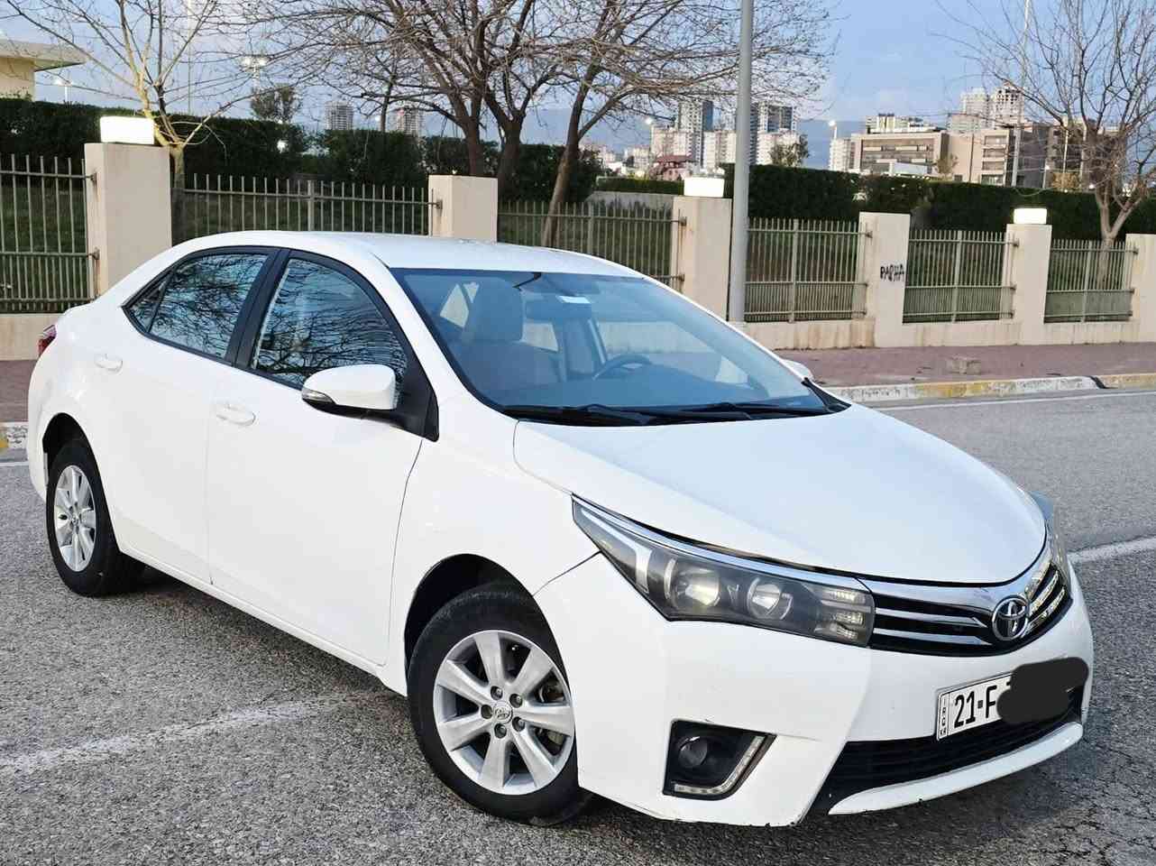 سلاو کرولا ۲۰۱۵ خلیجی مکینه ۲۰ رنگی سپی سیاره که یه ک پارجه و په له یکی هه یه به بی ناو گردن به بی دعام دواو پیشی کپسه رقمو سینو تایه و هه مو گیانی تازه یه بشرتی هه مو بیعبیک ئه یفروشم شوین سلیمانی سعر ( ۱۲٤) ورقه و معمله 

ژم *********** السليمانية, العراق
