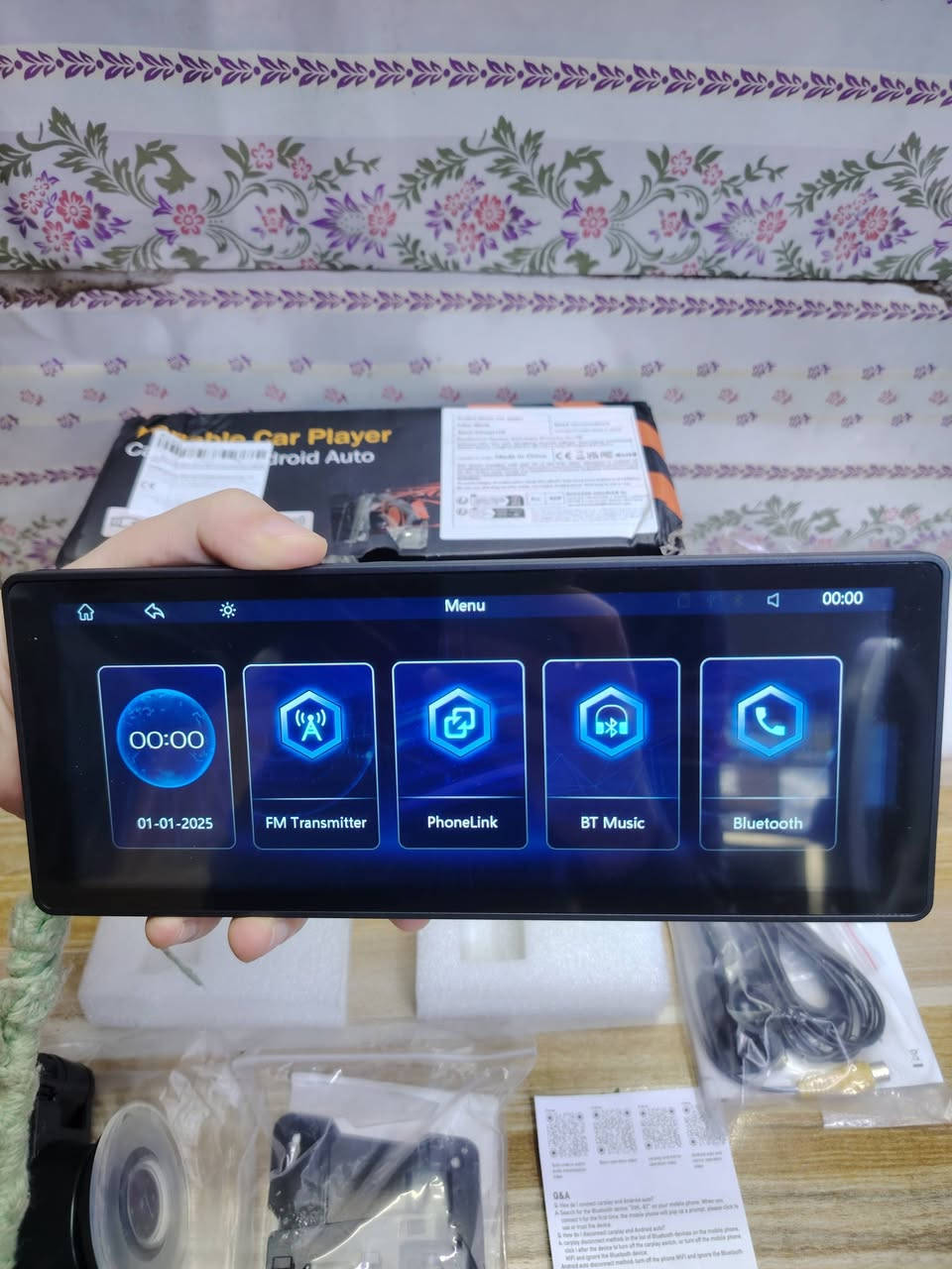 شاشة سيارة مشغل وسائط CarPlay و Android auto شاشة سيارة تركب على الدشبول او تركيب معلق على الزجاجة الأمامية للسيارة لاسلكية لمس حجم 10.25 انج للسيارات مع امكانية ربط كاميرا الرؤية الخلفية بلوتوث رايدو FM عرض مشغل فيديو موضحة بالصور السعر 40 الف للطلب او الاستفسار التواصل عبر رسائل الصفحة متوفر توصيل بغداد ومحافظات 👍 #تابع_الصفحة_يوصلك_كلشي_جديد


**إذا كنت صاحب هذا الإعلان وتريد حذفه لأي سبب، رجاءا أرسل رسالة إلى الدعم الفني**