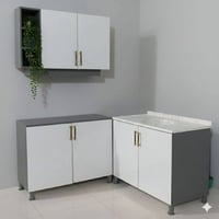 كاونتر MDF • سنك مرمر • توصيل بغداد