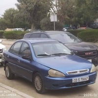 كيا ريو موديل ٢٠٠٢ اوتماتيك رقم بغداد سعرها ٣٨  ٠٧٨٣١٨٠٧١٩١  ‎