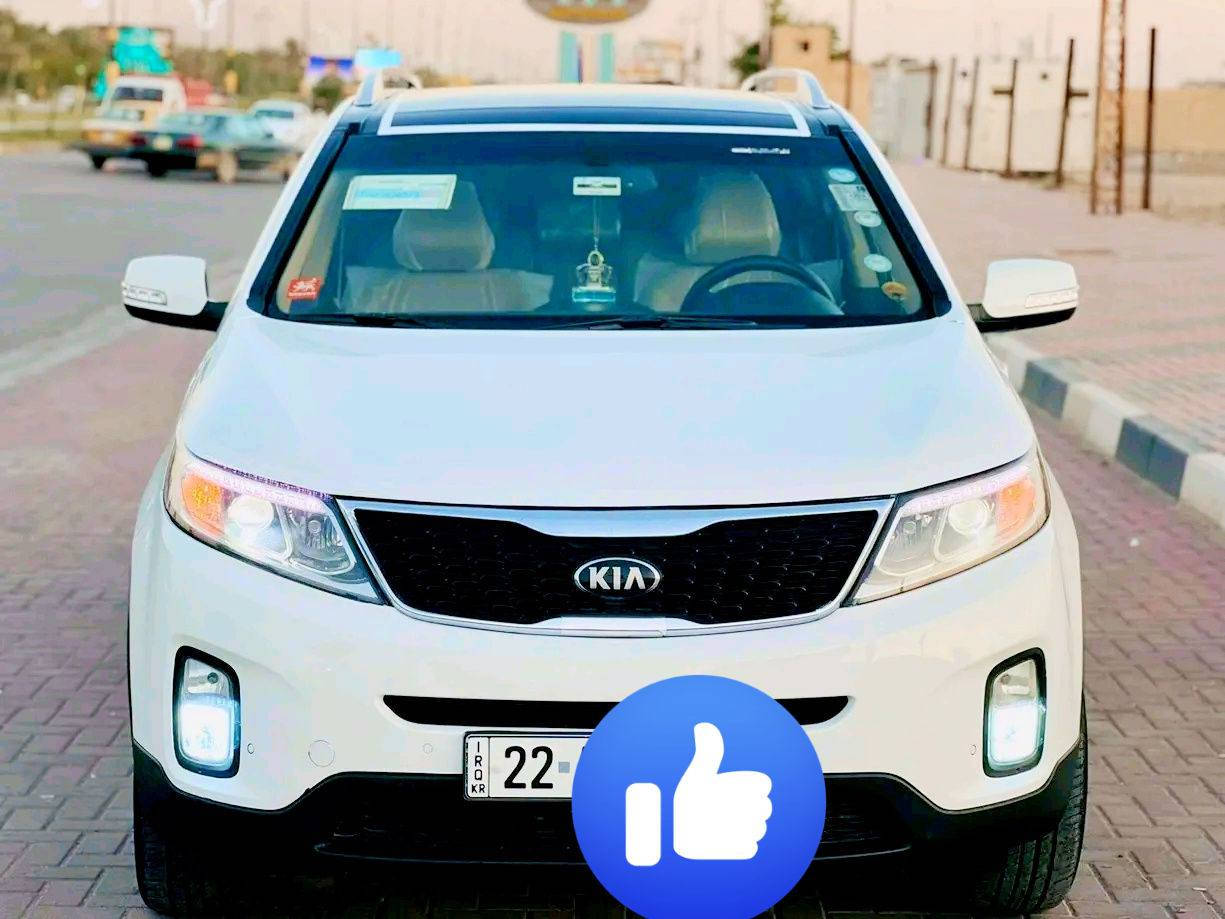 السلام عليكم كية سورنتو 2013 شكل ال 2015 السيارة خليجية مال الشركة العامة
فول مواصفات 1 على 1
السيارة مكفولة كفالة عامة 
 المواصفات
 مكينة 6 سلندر
7 راكب
 3 قطع تبريد
 داخل بيجي
 كشنات كهرباء
 مري شفط
بصمه
 بنوراما
 ويل كب كروم
اشاير بل مري
لايت زنون
مواصفات فوول 
المكينة كبسة الشركة
كير ومكينة وحدادية وتبريد كفاله عامه
رقمها أربيل الرقم الدولي
السنوية لل 2029
المكان كربلاء المقدسة 
السعر 176  وبيه مجال
***********
