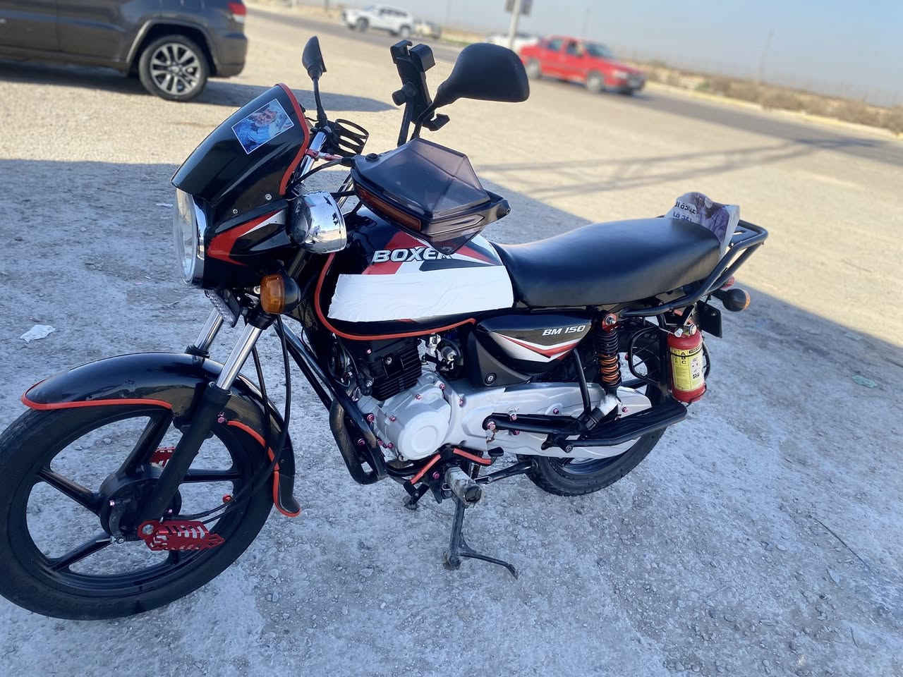 يا الله. سلام عليكم 🫡
دراجة بوكسر للبيع 

موديل //2022

لون اسود🖤. اوراق اصولي

العنوان//ديالى //بعقوبة//تقاطع القدس 

السعر خاصص او اتصال ع رقم

رقم الهاتف:/***********
