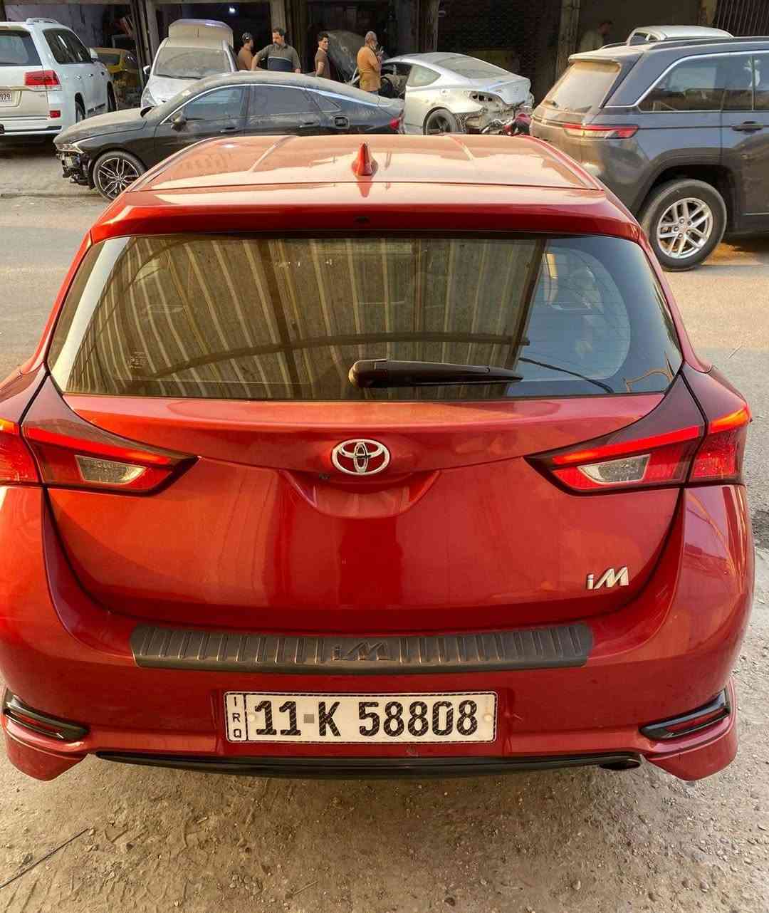 تيوتا كورولا im موديل 2017 محرك 1800
لمواصفات
1- كامرة امامية )
2- كاميرا خلفية
ا• sport&eco أنظمة قيادة -3
4- شاشة ®
5- تحديد مسار
皋
6- مثبت سرعه
7- رادار امامي
8- لايت ليد
9- لايت زينون
حادث
جاملغ وبنيد
للاتصال 
*********** & ***********
