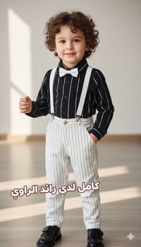 طقم ولادي ٤ قطع • مقاسات ٢-٥ • توصيل جميع المحافظات