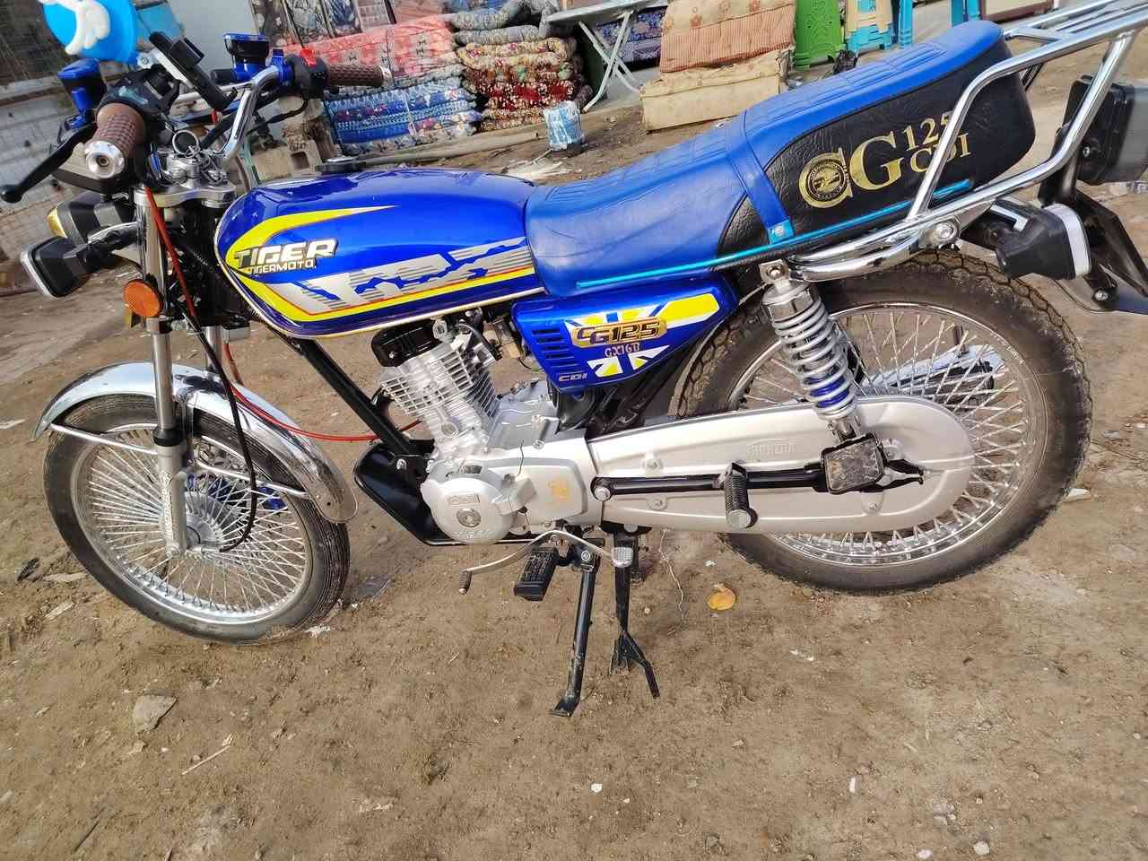 السلام عليكم دراجه لبيع تايكر موديل, 25اوراق كامله مكاني بابل جبله السعر 700وبها مجال رقمي ***********
