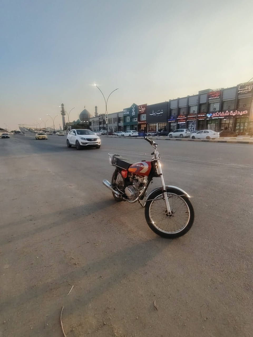 للبيع او مراوس بأوتماتيك فقط
شاصي اصولي 7 اوراق 
مكينه 24 
دراجه جديده 
تواصل : ***********
