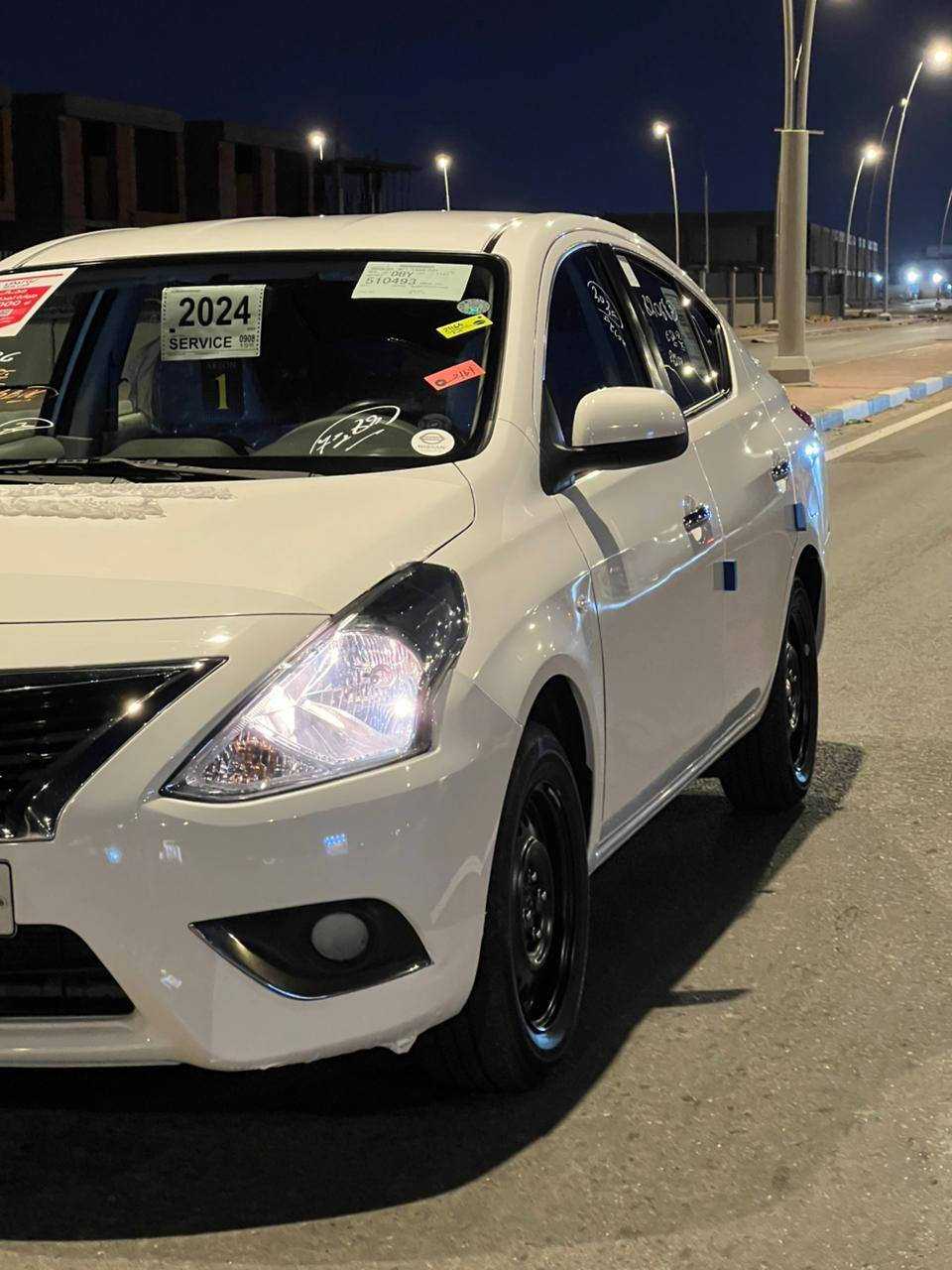 سلام وعليكم نيسان سني موديل 24 بيهه بار بلجاملق الخلفي 3 صابع هندي أبو البليته سعر 126 (  ***********
