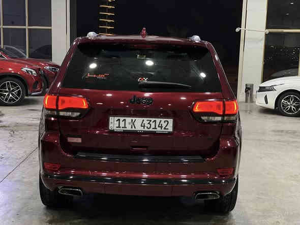 جيب كراند شيروكي 2022 خليجي وكالة هارلم فئة S ام الرادار فول 1/1 
ماشية 35 الف km حقيقي بعده زيرو شرط الكارتون السيارة كلش جديدة
السيارة رقم بغداد الجديد باسمي تحويل مباشر ثاني يوم
السيارة مكفولة كفالة عامة من اي ملاحظة شرط الكارتون على وضع زيرو
ومغلفة ب افلام حماية PPF كامل سيارة
ومفحوصة سونار وابيع شرط السونار السيارة كفالة عامة
السعر 40000$ الف دولار او 400 ورقة وترهم بيع او مراوس مع اي سيارة
مكاني بغداد الكاظمية ***********
اتصل وتدلل السيارة S فول 1/1 داخل احمر
و بصمة وتشغيل عن بعد وبنوراما و صندوق كهرباء و
ماوس فور ويل ومحرك 6 سلندر حجم 3600 و حساسات
امامية وخلفية وكامرة خلفية دوارة و توقف ذاتي و اوتو
ستارت ستوب و وضعية قيادة سبورت و كراسي جلد و
كهرباء وتدفئة وتبريد وخزن ميموري وبعد هواي مواصفات و مغلفة PPF
