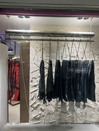 ستاند ديكور للبيع سل ستيل عرض ١٢٠  تتحكم برتفاعه بسيم يجي وياه ديكور د...