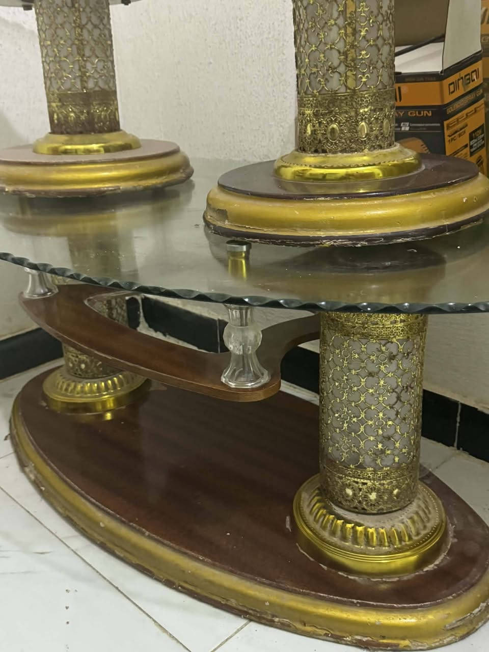 ميز زجاج خشبي كبير
مع طبلات 2
استخدام قليل جدا
للبيع
130 وبيهن  مجال للشراي


**إذا كنت صاحب هذا الإعلان وتريد حذفه لأي سبب، رجاءا أرسل رسالة إلى الدعم الفني**