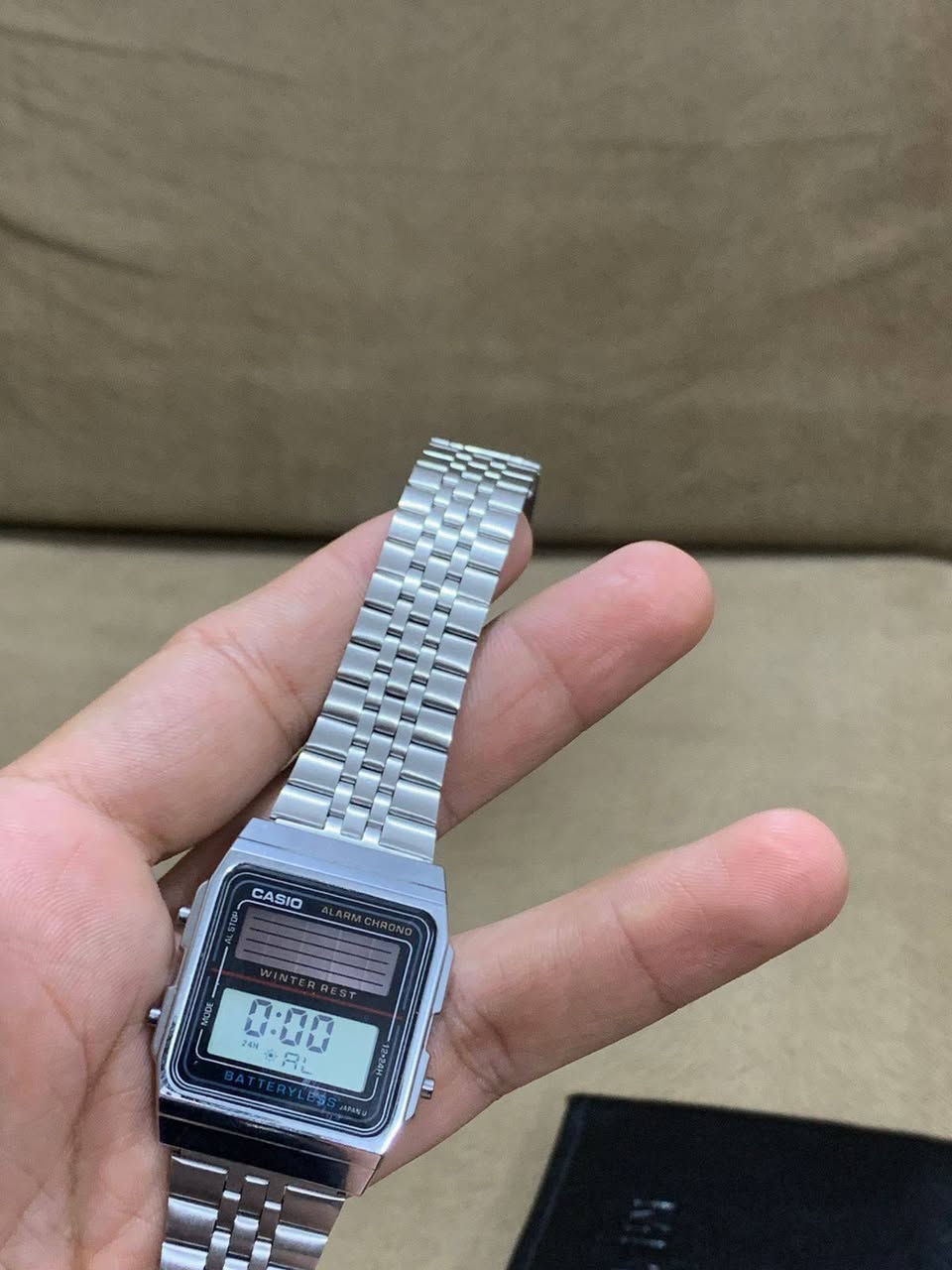 ساعة كاسيو يابانية مختمه اصليه ضد الماء شرط الفحص مع العلبة اول   ١٠ الف تم بالعافيه


**إذا كنت صاحب هذا الإعلان وتريد حذفه لأي سبب، رجاءا أرسل رسالة إلى الدعم الفني**