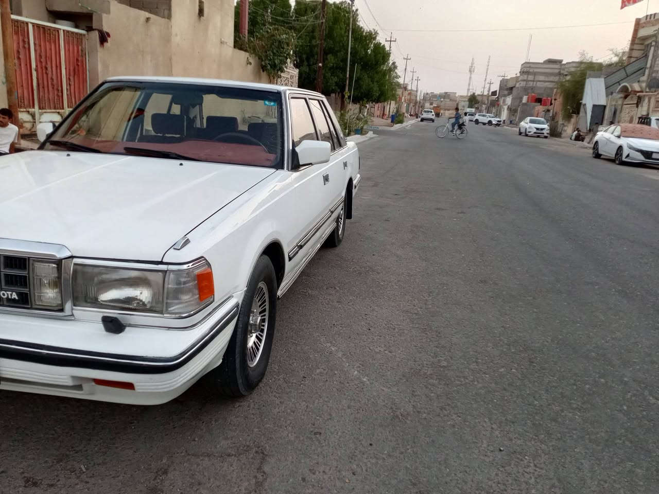 ياالله من رخصت الكروب سلام عليكم سيار سوبر البيع موديل 1987سيار جديد وضع شريكه كير مكينه بلاديات كرتون سوبر تبريد ❄️ثلج حداديه 100/100تخم تايرات جديد سيار حيل متعوب عليها جهازها علي حباي ونص تأخذها ربع ما ذب عليها صبق رشات بيها فقط سيار تجي وشوف بعيني احل من صورها مكان البصرة زبير رقم هاتف ‏‪***********‬‏
