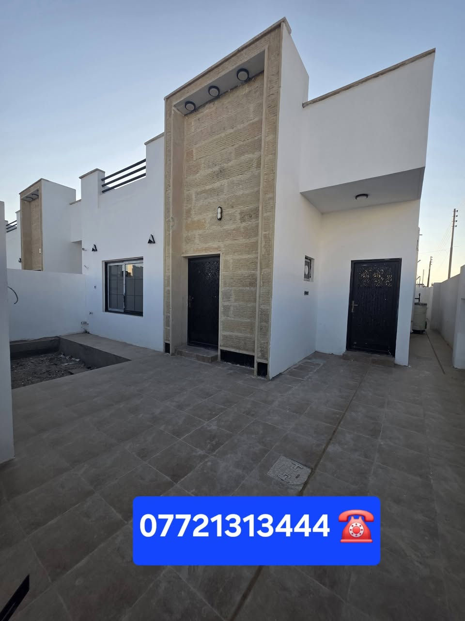 #للبيع دور سكنية ( زيرو) ركن وبصف ركن عدد 2
📍 الموقع: تكريت – مجمع السلطان السكني
📏 الزون الاول مقابل حديقة الدور صدتها على بغداد مرغوبه 
🏠 تفاصيل كل دار:
#الدور نظام سحب بروفايل وجبسن بورد
#مساحة: كل دار 200 متر 
#واجهة كل دار : 10 متر و نزال 20 متر 
 #غرف نوم عدد 4
#صالة استقبال (ضيوف)
#صالة وسطية(عائلية)  عدد 2
#مطبخ
#كراج للسيارة
#حديقة داخلية
#مجاميع صحية داخلية دفن عدد 3
#سطح شتايكر 
✨ المواصفات والتشطيبات:
#أرضيات بورسلين 
#ابواب خارجية 
#أبواب داخلية تركي
#شبابيك ألمنيوم درجة اولى
#للاستفسار الاتصال على رقم *********** ☎️
