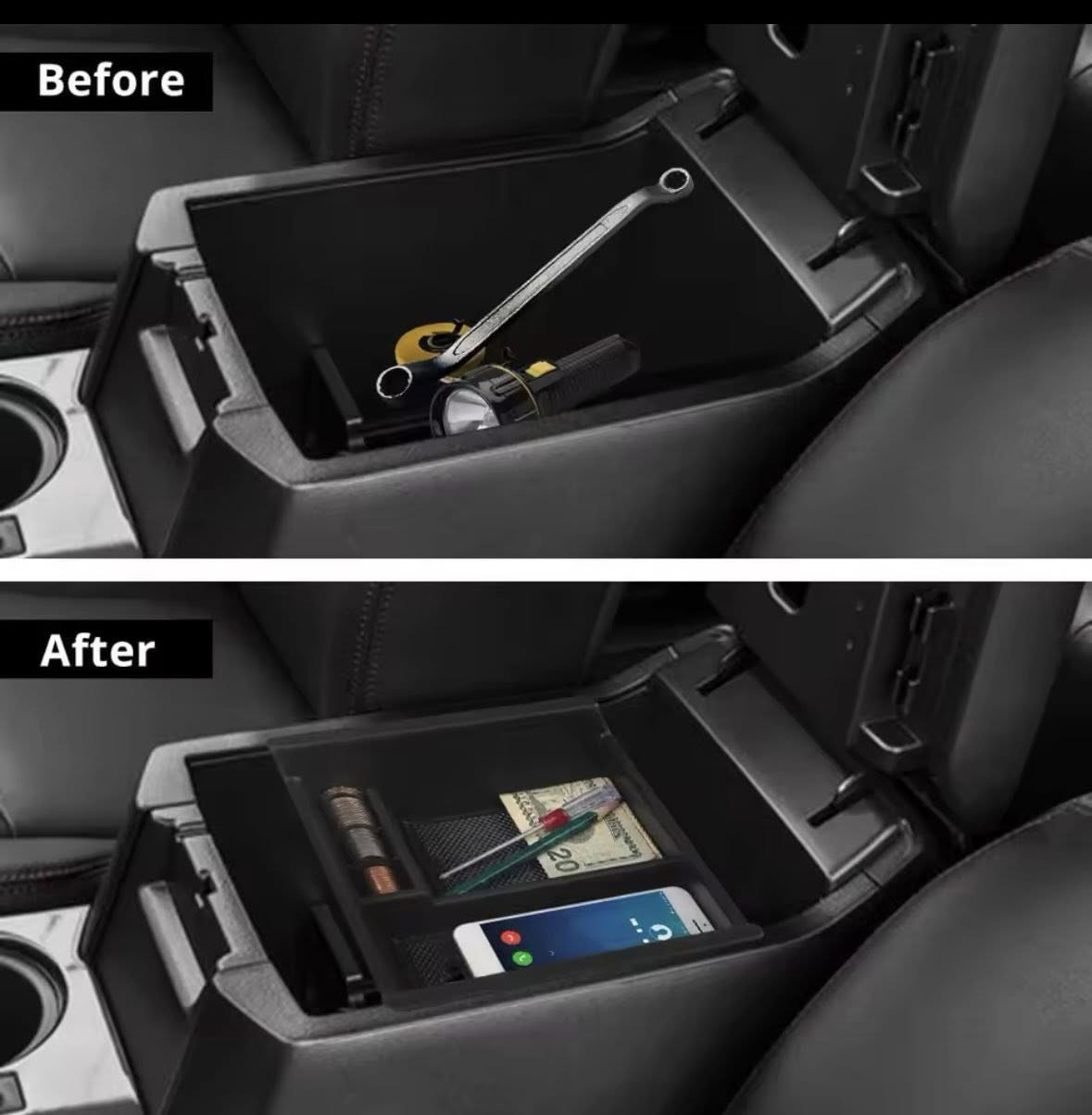 � أصحاب TOYOTA 4RUNNER
تعبت من الفوضى داخل الكونسول الوسطي؟
الحل وصل! 👌

✨ منظم كونسول وسط – تصميم مثالي
ينظم أغراضك ويخلي كل شيء بمكانه.

✅ مناسب لسيارات Toyota 4Runner موديل 2010 – 2024
✅ مكان خاص للموبايل 📱
✅ حامل للعملات 🪙
✅ مكان للمفاتيح والأغراض الصغيرة 🔑
✅ تركيب سهل خلال ثواني
✅ جودة عالية ومطابق لقياس السيارة

🔥 خلي سيارتك مرتبة وأنيقة بدون فوضى.

📩 للطلب أو الاستفسار واتساب:
***********
